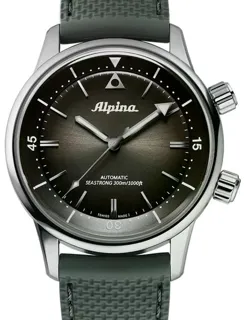 Alpina Seastrong AL-520GR4H6 42mm Stainless steel Green and Gray