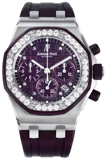 Audemars Piguet Royal Oak Offshore 26048SK.ZZ.D066CA.01 Stainless steel and Rubber Purple