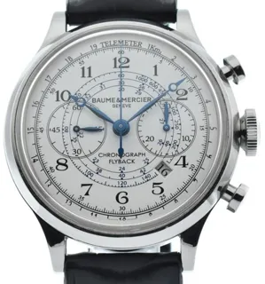 Baume & Mercier Capeland MOA10006 44mm Stainless steel White