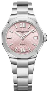 Baume & Mercier Riviera M0A10675 33mm Stainless steel Pink