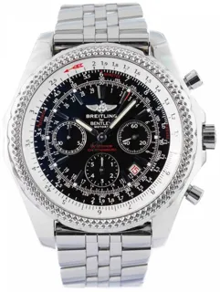 Breitling Bentley A25362 48.7mm Stainless steel Black