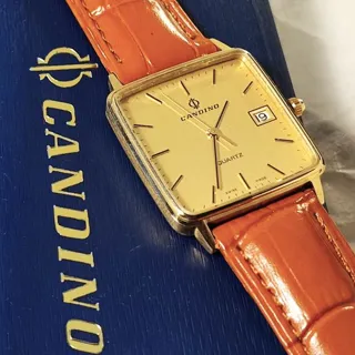 Candino 28mm Yellow gold Golden