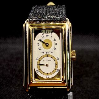 Montre Automatique Suisse Candino Jump Hour Vintage Années 1970 - Rare Avec Papiers