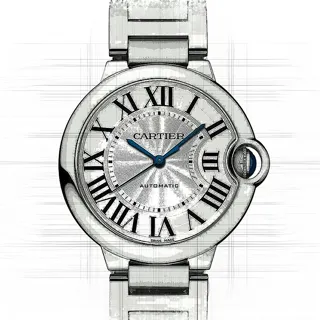 Cartier Ballon Bleu de Cartier WSBB0048 Stainless steel Silver