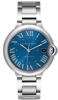 Cartier Ballon Bleu WSBB0061 Stainless steel blue