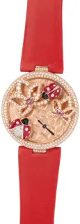 Cartier Le Cirque Animalier 43mm Rose gold White