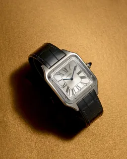 Cartier Santos Dumont WSSA0032/4305 34mm Stainless steel Silver