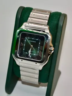 Cartier Santos WSSA0062 Stainless steel Green