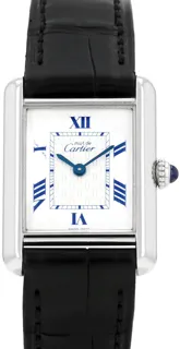 Cartier Tank Must 2416 Silver White