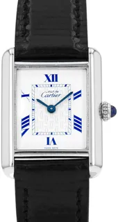 Cartier Tank Must 2416 Silver White