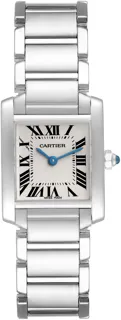 Cartier Tank W50012S3 White gold Silver