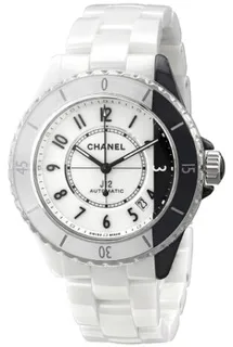 Chanel J12 Paradoxe H6515 Black ceramic and White ceramic White