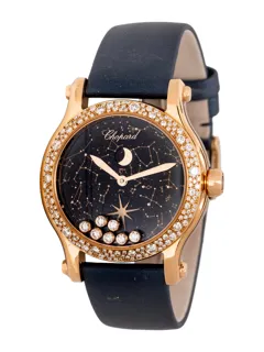 Chopard Happy Sport 18k rose gold Navy