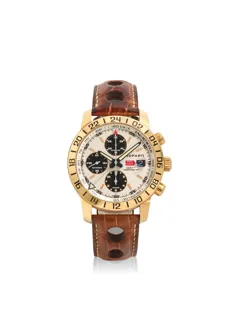 Chopard Mille Miglia GMT 16/1260 18k rose gold White