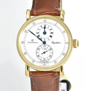 Chronoswiss Régulateur CH 1221 38mm Yellow gold