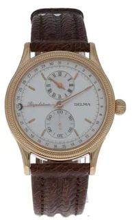 Delma 5016 37mm Rose gold Silver