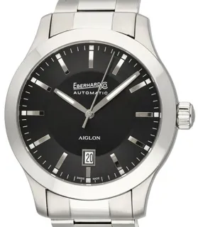 Eberhard & Co. Aiglon 41030 41mm Stainless steel Black