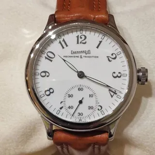 Eberhard & Co. Traversetolo 21016 43mm Stainless steel White