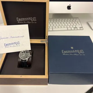 Eberhard & Co. Traversetolo 21116CP 42mm Stainless steel Black