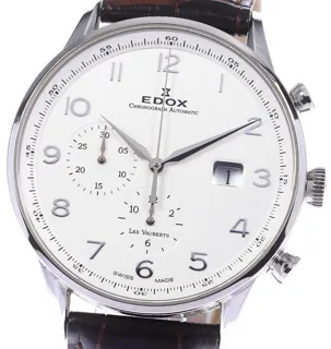 Edox Les Vauberts 91001 43mm Stainless steel Silver