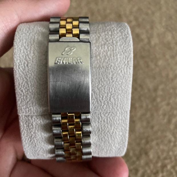 Enicar 2169-51-32 Stainless steel Champagne 1970 United States