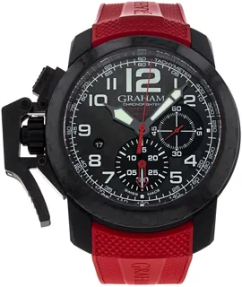 Graham Chronofighter Oversize 2CCBK.B11A.K95K Stainless steel Black