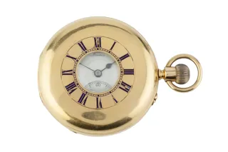 J.W. Benson 18k yellow gold White