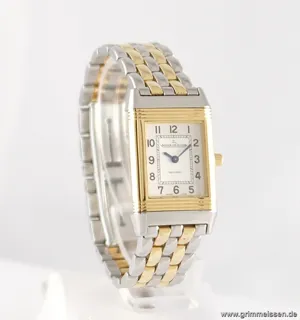 Jaeger-LeCoultre Reverso 260.5.47 Yellow gold and Stainless steel Silver