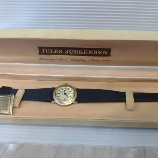 Jules Jürgensen 27mm 14k yellow gold