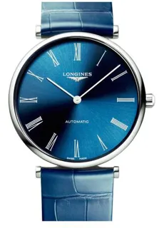 Longines La Grande Classique L4.918.4.94.2 38mm Stainless steel Blue