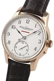 Moritz Grossmann Benu MG000460 41mm Rose gold White