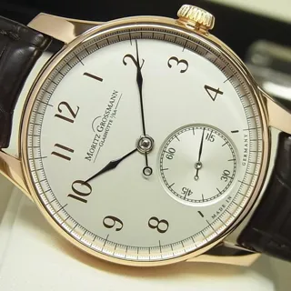 Moritz Grossmann Benu MG01.A-01-A000331 41mm Red gold Silver