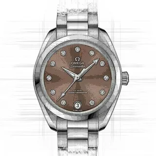 Omega Seamaster 220.10.34.20.63.001 Stainless steel