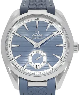 Omega Aqua Terra 220.12.41.21.03.005 Stainless steel Blau