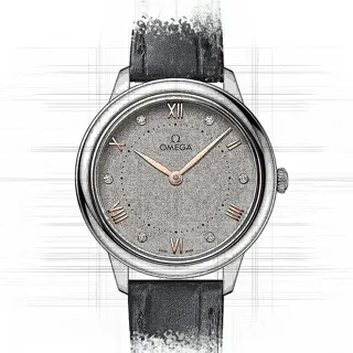 Omega De Ville 434.13.30.60.56.001 Stainless steel Grau