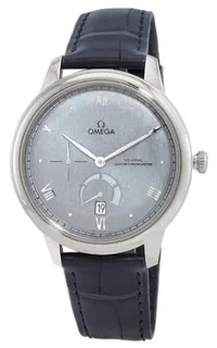 Omega De Ville 434.13.41.21.03.001 Stainless steel Blue