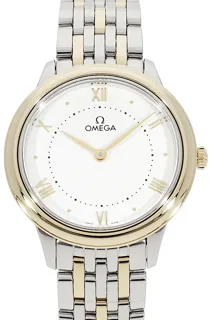 Omega De Ville 434.20.30.60.02.002 Yellow gold Silver