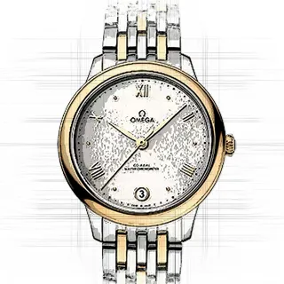 Omega De Ville Prestige 434.20.34.20.02.002 Yellow gold Silber