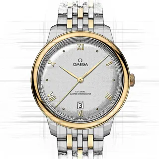 Omega De Ville Prestige 434.20.40.20.02.002 Yellow gold Silver