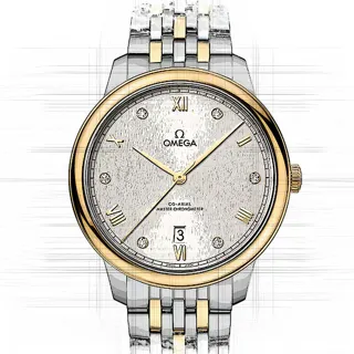 Omega De Ville Prestige 434.20.40.20.52.001 Yellow gold Silber