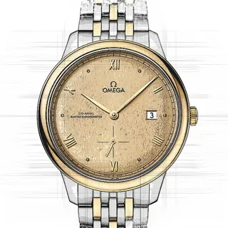 Omega De Ville Prestige 434.20.41.20.08.001 Yellow gold Golden