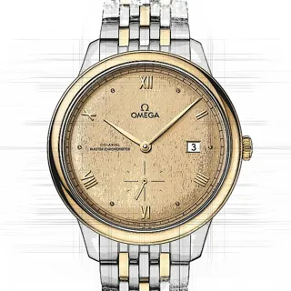 Omega De Ville Prestige 434.20.41.20.08.001 Yellow gold Golden