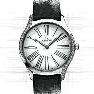 Omega De Ville Trésor 428.17.36.60.05.001 Stainless steel White