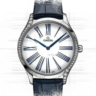 Omega De Ville Trésor 428.18.39.60.04.001 Stainless steel White