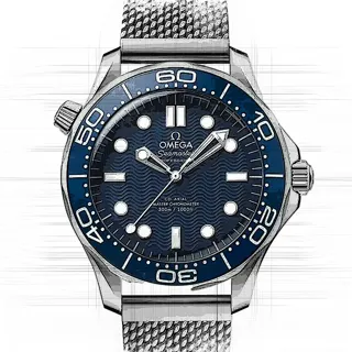 Omega Seamaster 210.30.42.20.03.002 Stainless steel Blau