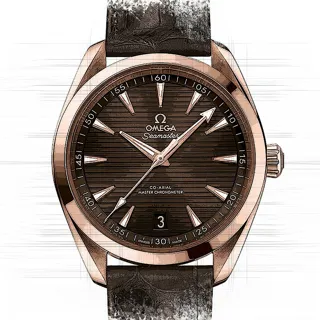 Omega Seamaster 220.53.41.21.13.001 Sedna gold Brown