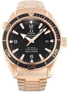 Omega Seamaster Planet Ocean 222.60.42.20.01.001 Red gold Black