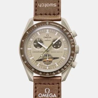 Omega Mission to Saturn SO33MT100 Ceramic Beige