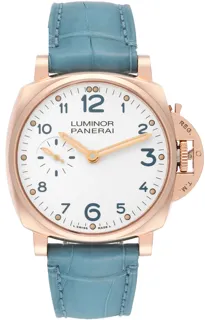 Panerai Luminor Due PAM 00741 Rose gold White