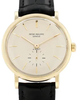 Patek Philippe Calatrava 3415 Yellow gold Cream